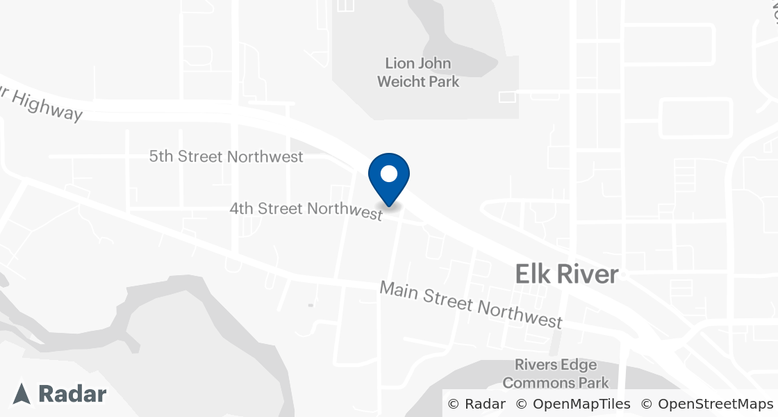 Map of Dairy Queen Location:: 403 Morton Ave, Elk River, MN, 55330-2512